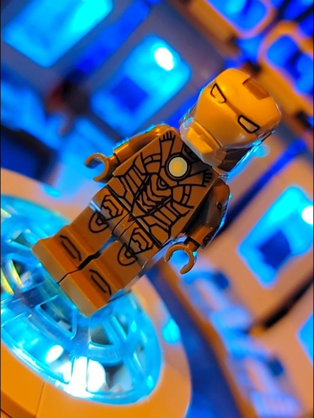 Ironman Minifigure Lego Compatible